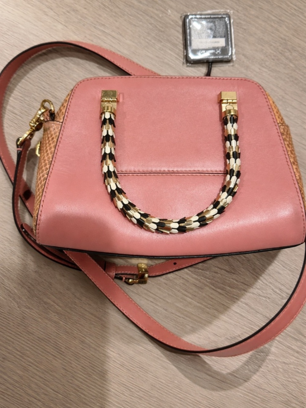 Rare Bvlgari Serpenti Python Scaglie 2-way handbag - Picture 3 of 15